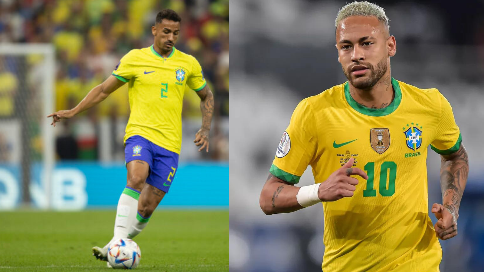 Neymar e Danilo não jogam mais a - Doentes por Futebol