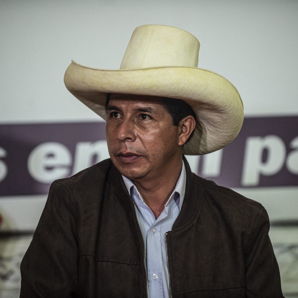 Pedro Castillo presidente do Peru