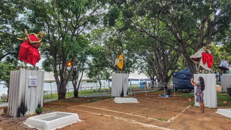 Praça dos Orixás, em Brasília - Foto: Agência Brasil