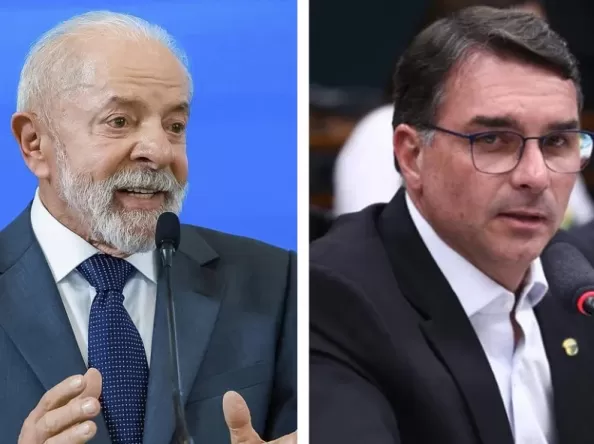 Pesquisa mostra empate entre Lula e Flávio Bolsonaro, mas estratégia de moderação do senador não convence eleitor
